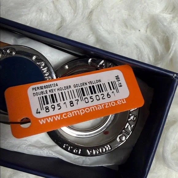 Split Keychain Nordic Retro Spring Double Ring Keychain - Picture 9 of 9